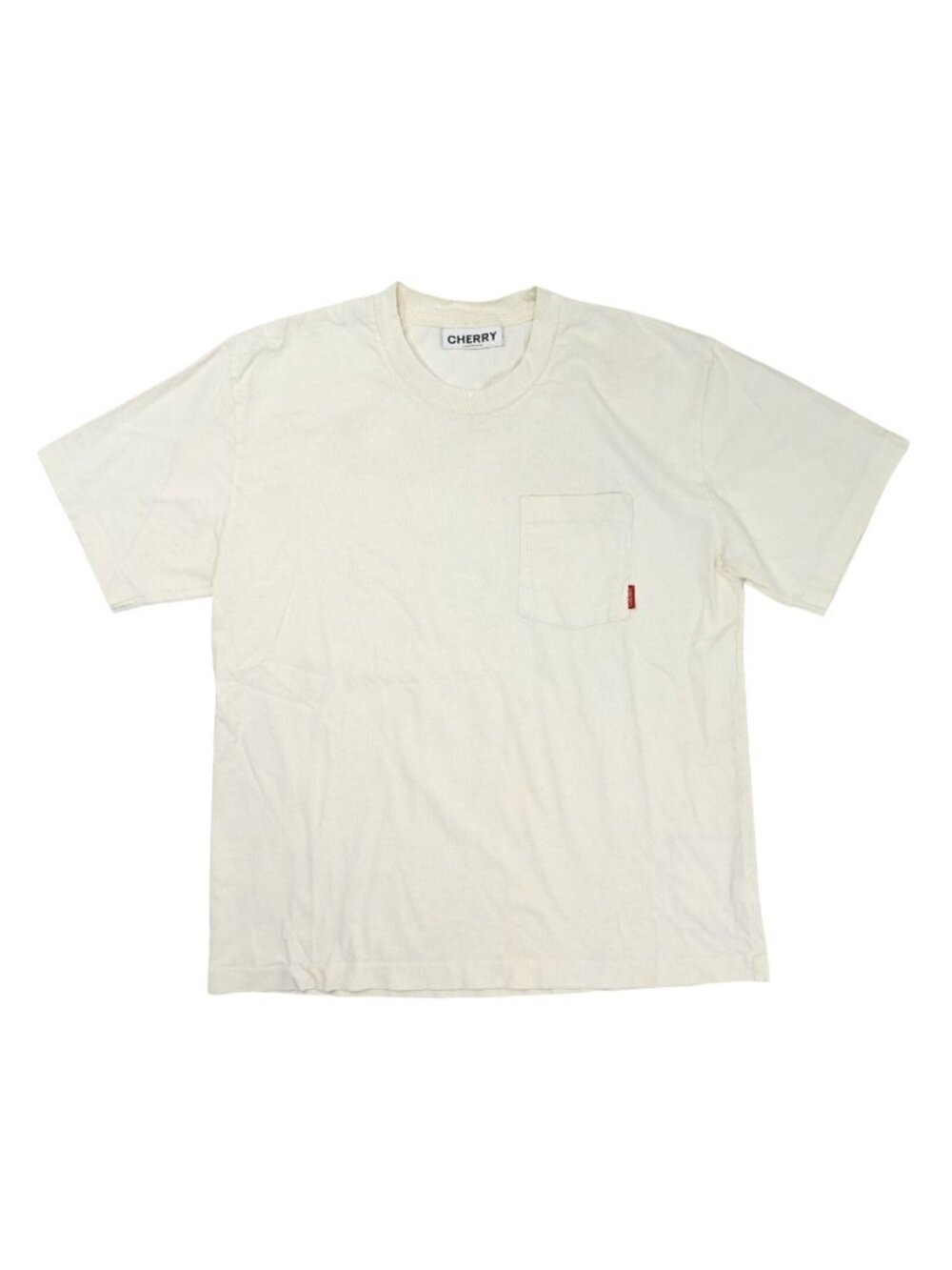 Cherry LA Pocket T-Shirt in White